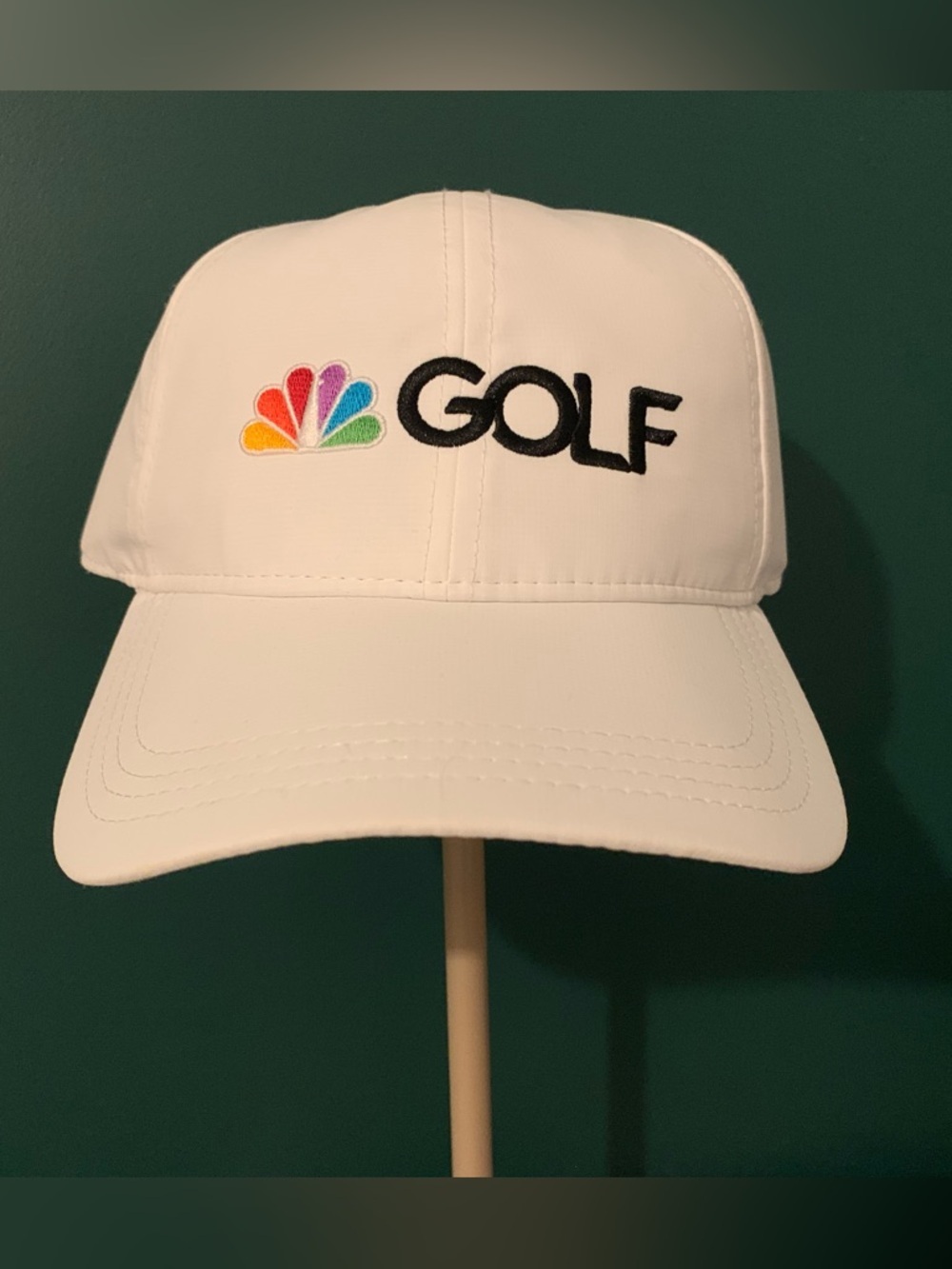 NBC GOLF White Logo Baseball Cap